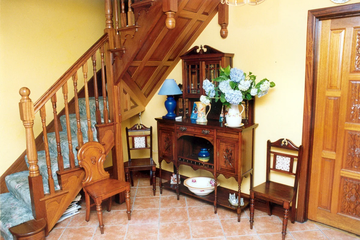 The hallway at Alderhaven Country Home